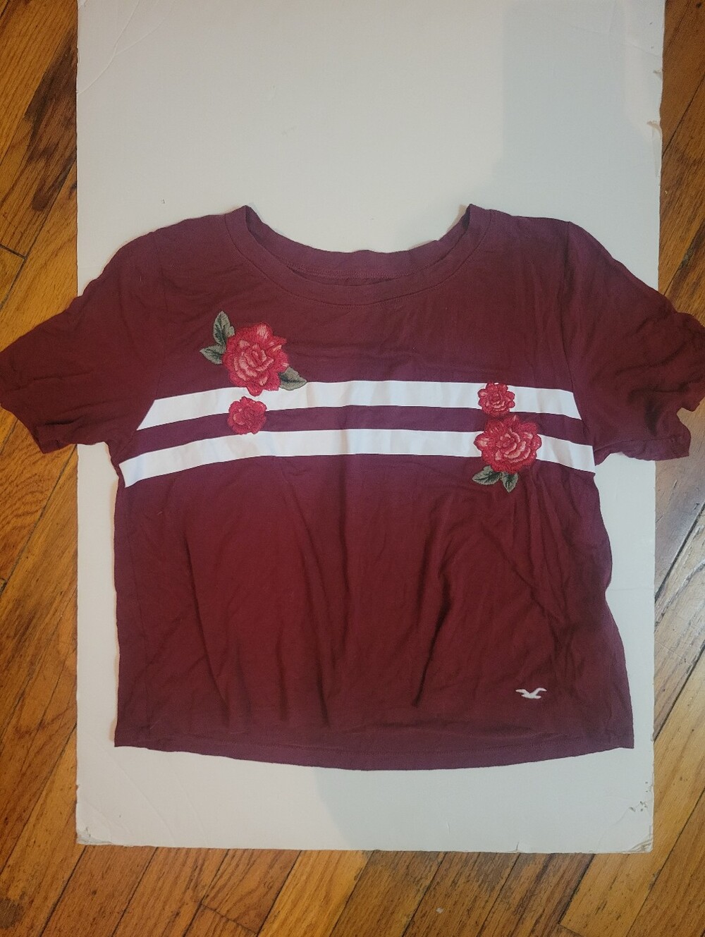 Hollister Short Crop Top Size XS